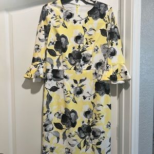 Donna Morgan floral sheath dress